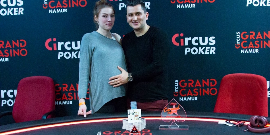 Zwanger stel wint €33.000 bij pokertoernooi in Belgie